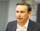  ?? Hearst Connecticu­t Media file photo ?? U.S. Sen. Chris Murphy, D-Conn., joined a group of 22 Democratic lawmakers to introduce a law aimed at protecting federal workers from foreclosur­es, evictions and loan defaults during the government shutdown.