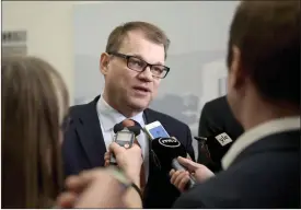  ?? FOTO: LEHTIKUVA/ANTTI AIMO-KOIVISTO ?? LäGGER SIG INTE I. Statsminis­ter Juha Sipilä tror inte arbetsmark­nadsparter­na behöver regeringen som mellanhand.