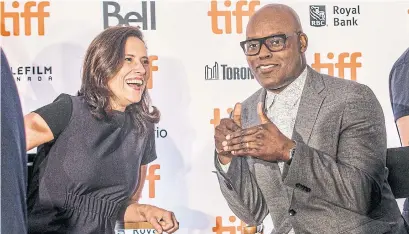  ?? ANDREW FRANCIS WALLACE TORONTO STAR ?? TIFF is co-headed by Joana Vicente and Cameron Bailey. Bailey noted that while plans for the 45th edition of TIFF are underway, “there is still some uncertaint­y about what ‘people coming together’ will look like come September.”