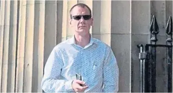  ?? ?? CLAIM: Peter Hodge told Perth Sheriff Court he was a victim of assault by police.