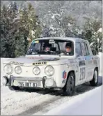  ??  ?? El Renault 8 en Montecarlo.