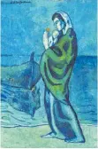  ?? FOTO: DPA ?? Pablo Picasso: „Mutter und Kind am Strand“(1902).