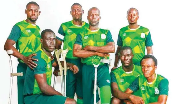  ??  ?? Special Eagles squad ready for the World Cup in Mexico, but lack of fund may hamper their debut at the global tournament