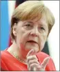  ??  ?? Angela Merkel