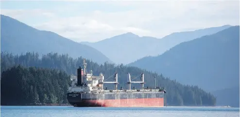  ?? BEN NELMS / BLOOMBERG FILES ?? Indigenous leaders behind Eagle Spirit say the tanker ban is the result of a lobbying campaign by American-financed environmen­tal NGOs and is being pushed through without their consent and consultati­on.