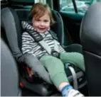  ?? FOTO DBA ?? 23% van de kinderen wordt juist vervoerd in de wagen.