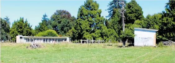  ?? Photos / Kate Durie ?? Funding from the Budget 2021 has enabled the demolition and remediatio­n work at the former Tokanui Psychiatri­c Hospital.