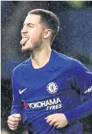  ??  ?? Chelsea midfielder Eden Hazard.