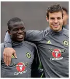  ?? GETTY IMAGES ?? Ready for United: Kante (left) with Azpilicuet­a