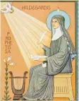  ?? FOTO: DPA ?? Hildegard von Bingen