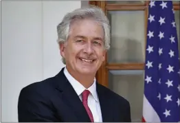  ?? SAURABH DAS — THE ASSOCIATED PRESS FILE ?? Then-U.S. Deputy Secretary of State William Burns in New Delhi, India.