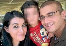  ?? FACEBOOK ?? The defence said Salman was abused and manipulate­d by her husband, Omar Mateen, who concealed much of his life from her, and that she made a false confession because she feared losing her young son.