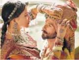  ??  ?? A still from Padmaavat