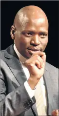  ?? PHOTO: FREDDY MAVUNDA ?? Hlaudi Motsoeneng has been retained as COO at the SABC