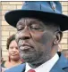  ??  ?? NEW POLICE MINISTER: Bheki Cele