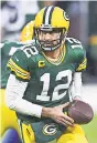  ?? AARON RODGERS BY MARK J. REBILAS/ USA TODAY SPORTS ??