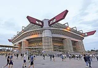  ?? ?? L’impianto
I due club vorrebbero abbandonar­e lo stadio Meazza realizzato nel 1926