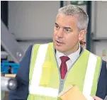  ??  ?? Brexit Secretary Steve Barclay.