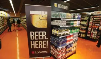  ?? STEVE RUSSELL/TORONTO STAR ?? What should grocers do now that they can sell beer? Pair it with their food, of course, writes Josh Rubin.