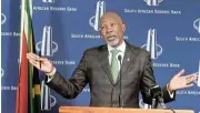  ?? /Freddy Mavunda ?? World of worry: Bank governor Lesetja Kganyago says global and local risks to the inflation outlook persist.