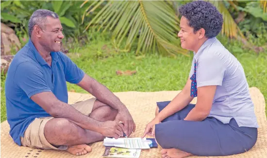  ??  ?? Fiji Developmen­t Bank (FDB) staff was introduced to FDB’s Financial Literacy Tool Kit..