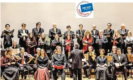  ?? BILD: SN/REINHARD WINKLER ?? Das Collegium Vocale und das L’Orfeo Barockorch­ester zeigen beim Konzert am 27. März ihr Können.
