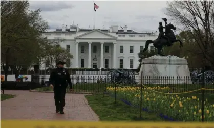  ??  ?? Hasher Jallal Taheb allegedly made sketches of the White House and planned an attack involving semi-automatic weapons, improvised explosive devices, an anti-tank weapon and hand grenades. Photograph: Leah Millis/Reuters