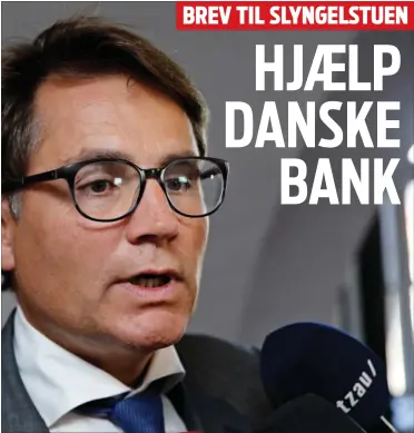  ?? FOTO: JENS DRESLING ?? Dansk Erhvervs boss Brian Mikkelsen giver medierne en opsang.