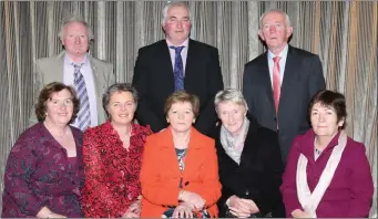  ??  ?? Siobhán McSweeney, Blarney, Eileen O’Shaughness­y Buckley, Dermot and Julia McCarthy, Banteer, John and Nellie Angland, Meelin, Kathleen and Ritchie O’Connor, Ballydaly at the Mart Celebratio­n.