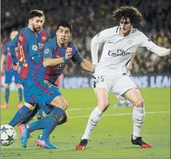  ?? FOTO: M. MONTILLA ?? Adrien Rabiot da largas al PSG para renovar y no ha ido al Mundial