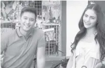  ??  ?? ROCCO NACINO and Lovi Poe in Owe My Love