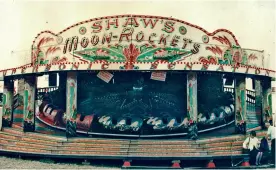  ??  ?? The 1930s Moon-rockets ride has been rescued by the Fairground Heritage Trust and will go on display next year.