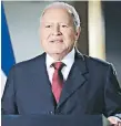  ?? FOTO: AFP ?? El presidente de El Salvador, Salvador Sánchez Cerén.
