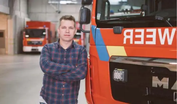  ?? FOTO STAD ANTWERPEN ?? Kristof Geens: “De materiële en vooral de menselijke ravage van de ramp op de Paardenmar­kt zijn enorm.”