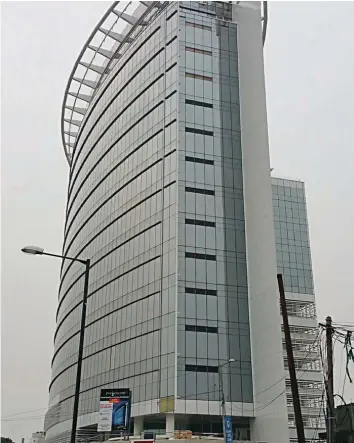  ??  ?? Nestoil Tower in Victoria Island, Lagos