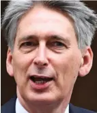  ??  ?? Lobbying: Philip Hammond