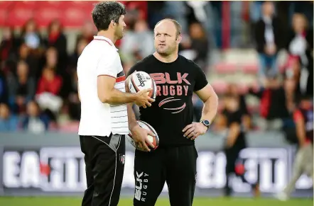  ?? Photo Midi Olympique - Bernard Garcia ?? C’est déjà l’heure de la reprise pour plusieurs clubs de l’élite, dont le Stade toulousain de Jean Bouilhou et William Servat, qui retrouvero­nt le chemin de l’entraîneme­nt ce lundi. Palois et Bordelais en feront de même, rejoignant ainsi les Lyonnais,...