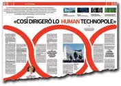  ??  ?? Lo scienziato Iain Mattaj ci parla dello Human Technopole e delle sue sfide nella classica doppia pagina di Scienze. Nelle altre pagine si affronta anche il tema delle alghe come cibo e degli insetti, anche assaggiati