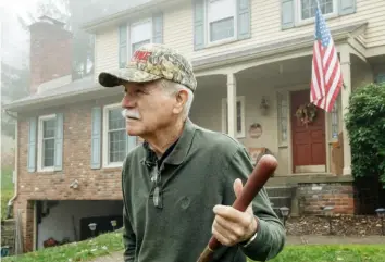  ?? Pittsburgh Post-Gazette ?? Jim Murphy, former owner of the 65,000-square-foot Rostraver Ice Gardens, outside of his Bethel Park home.