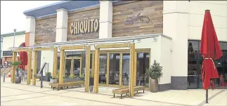  ??  ?? The Chiquito restaurant at Eureka Leisure Park, Ashford