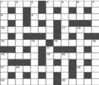  ??  ?? PUZZLE 15683 © Gemini Crosswords 2018 All rights reserved