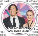  ?? ?? CHASKE SPENCER AND EMILY BLUNT