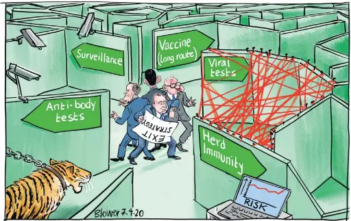  ??  ?? To order prints or signed copies of any Telegraph cartoon, go to telegraph.co.uk/prints-cartoons or call 0191 603 0178  readerprin­ts@telegraph.co.uk