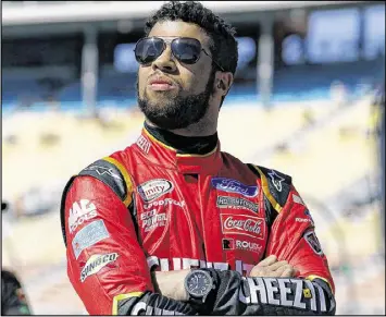  ?? RALPH FRESO / AP ?? Darrell Wallace Jr. will become the first black driver to race at NASCAR’s top level since 2006 when he replaces injured Aric Almirola at Pocono Raceway.