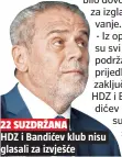  ??  ?? HDZ i Bandićev klub nisu glasali za izvješće