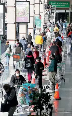  ?? FOTO PEDRO RODRIGUEZ ?? En el Jumbo Bilbao también se observó un mayor flujo de visitas.