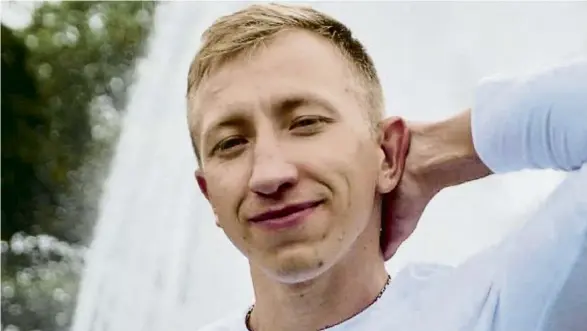  ?? AP ?? Vitali Xixov tenia 26 anys i encapçalav­a l’oenagé Casa de Bielorússi­a a Ucraïna
