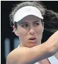  ??  ?? RECOVERY Jo Konta withdrew from her match