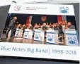  ?? Foto: Marcus Merk ?? Von der Blue Notes Big Band gibt es nun eine CD.