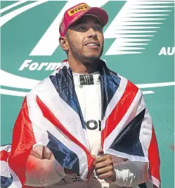  ?? Getty. ?? Lewis Hamilton: on the brink of a fourth world title.